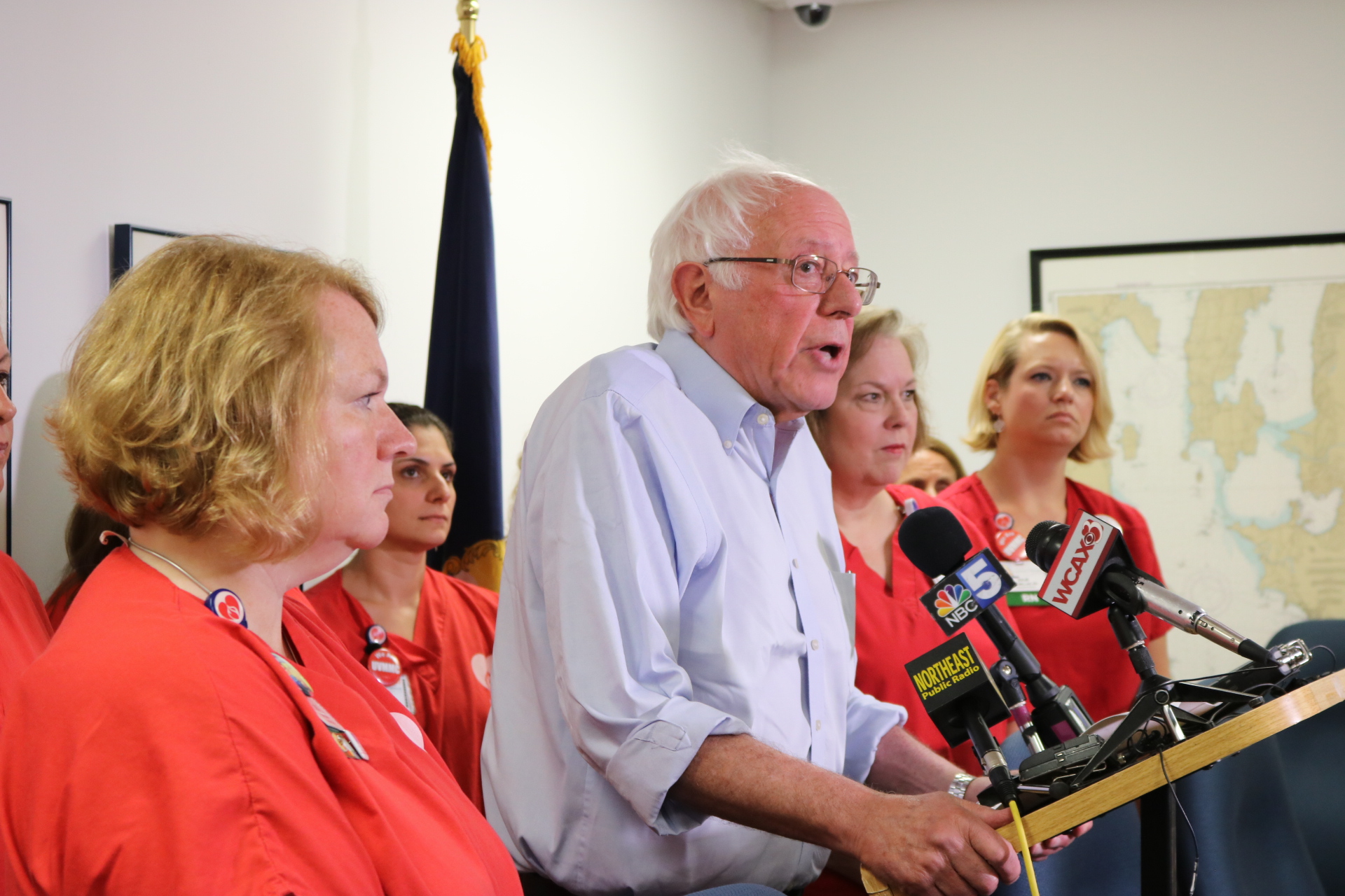 vtdigger's tweet card. 'I find it hard to believe that the hospital has enough money to pay nearly $11 million to 15 administrators, but doesn’t have enough money to pay their nurses the same wages as nurses earn elsewhe...