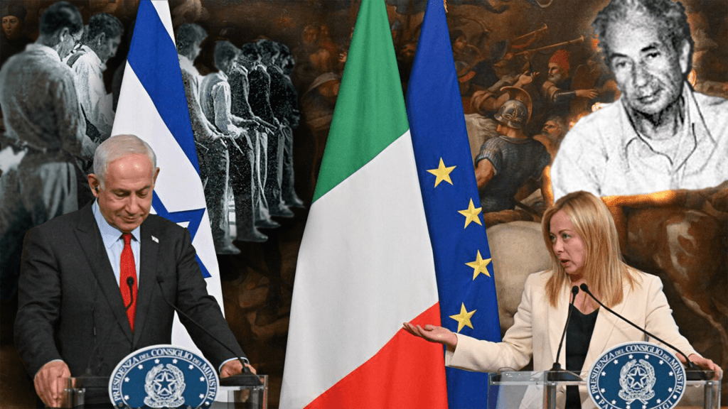 TheGrayzoneNews's tweet card. A roving reporter who covered Italy’s top politicians explains to The Grayzone how his country was reduced to a joint US-Israeli “aircraft carrier,” and raises troubling questions about an Israeli...