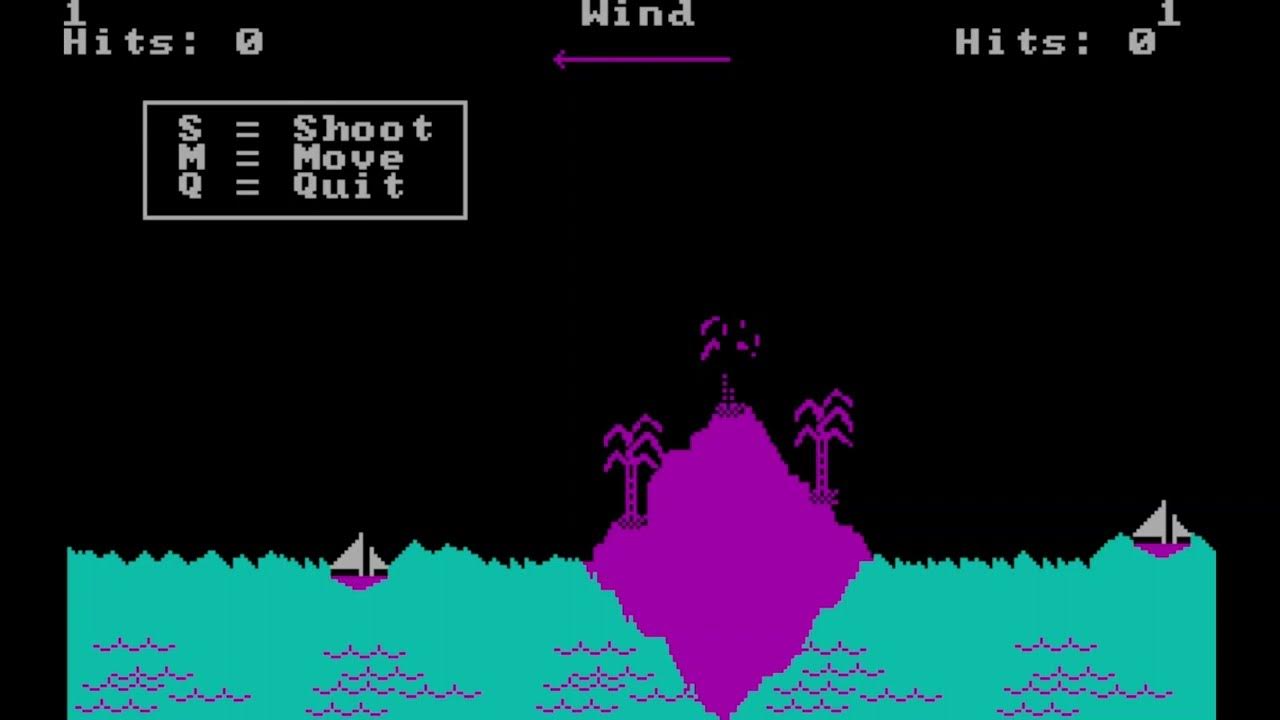 theDUBBER_'s tweet card. QBASIC Microsoft Games write in BASIC - [GORILLAS - NIBBLES - QBLOCKS...