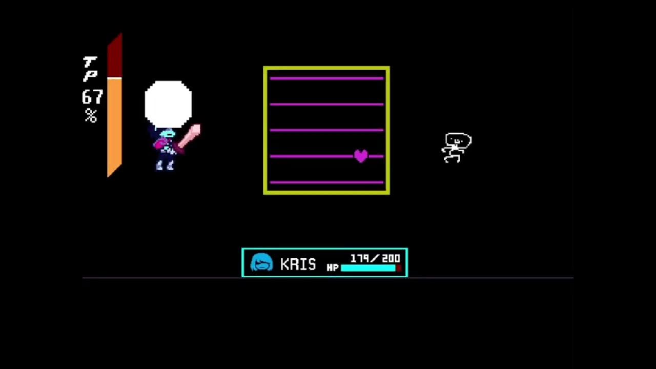 AxosAbode's tweet card. (WIP) Deltarune battle engine in Turbowarp