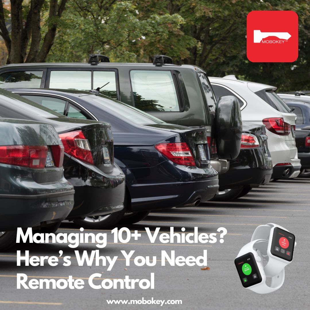 MoboKey's tweet card. Managing a large fleet brings complex challenges. More than ten vehicles create significant operational hurdles. Basic key management becomes a major issue. Therefore, centralizing control is...