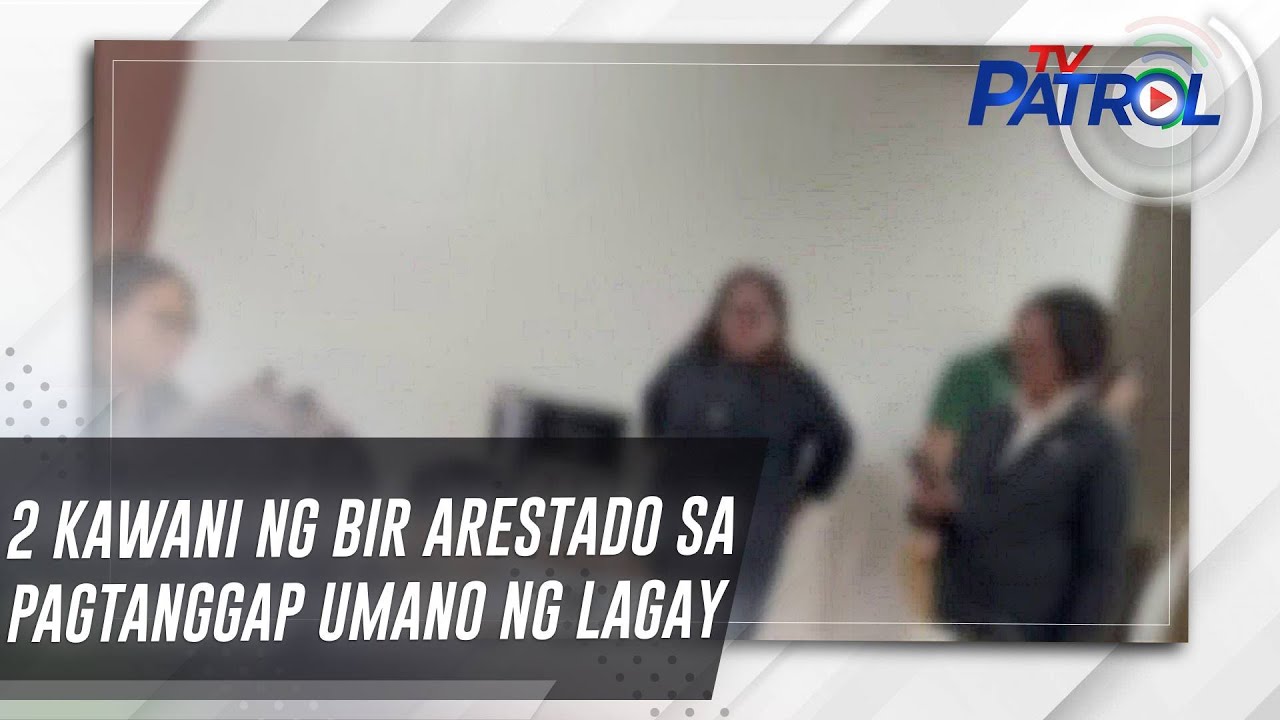 msgemx's tweet card. 2 kawani ng BIR arestado sa pagtanggap umano ng lagay | TV Patrol