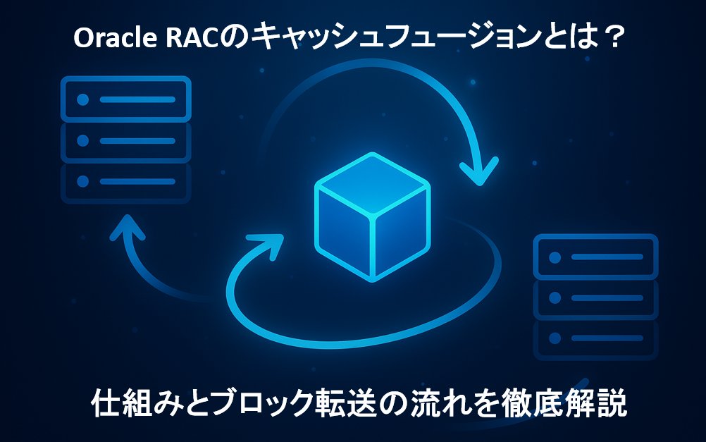 sideb_01's tweet card. はじめに今回はOracle RACにおけるキャッシュフュージョンについて説明します。キャッシュフュージョンとは各インスタンスが持っているデータに関する処理に一貫性を持たせるための機能であり、複数インスタンスに対する各種DML処理を高速化する...