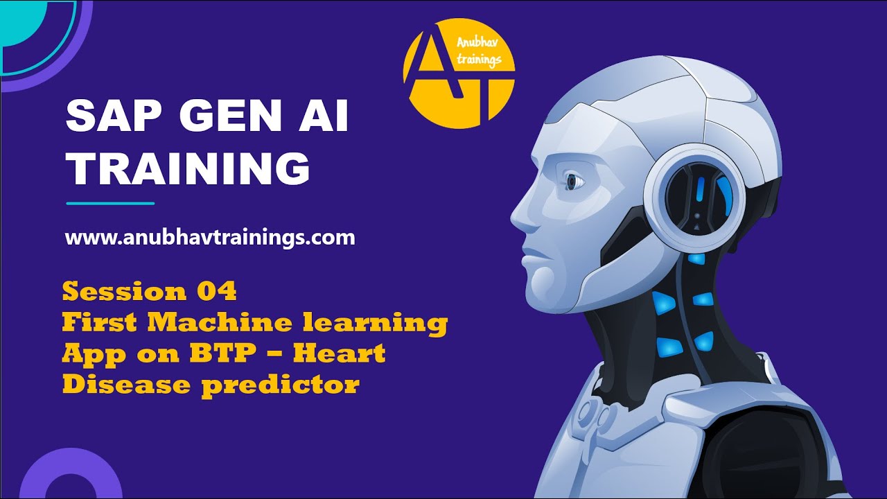 Vaishal93415071's tweet card. 04 SAP BTP Generative AI – Machine Learning App to Predict Heart...