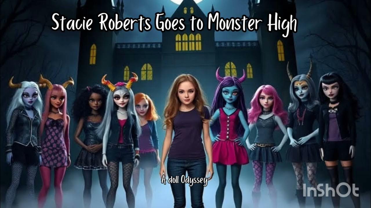 princesstoynerd's tweet card. 🎬 A New Ghoul in School 👻 | Stacie Meets Emma Lewis at Monster High!