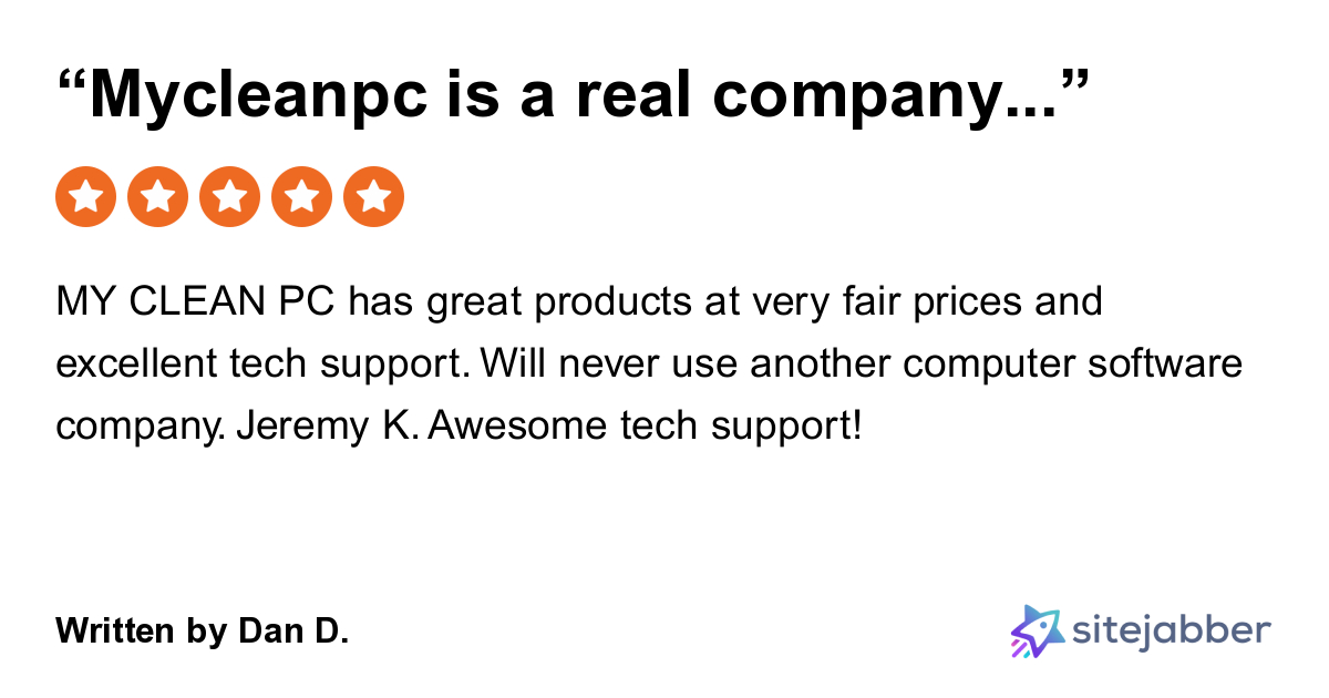 MyCleanPC's tweet card. 492 reviews for MyCleanPC, 4 stars: 'Kathy was great in her research and expertise. She assured me she would get it resolved. And she did. Great Service and technical skills.'"