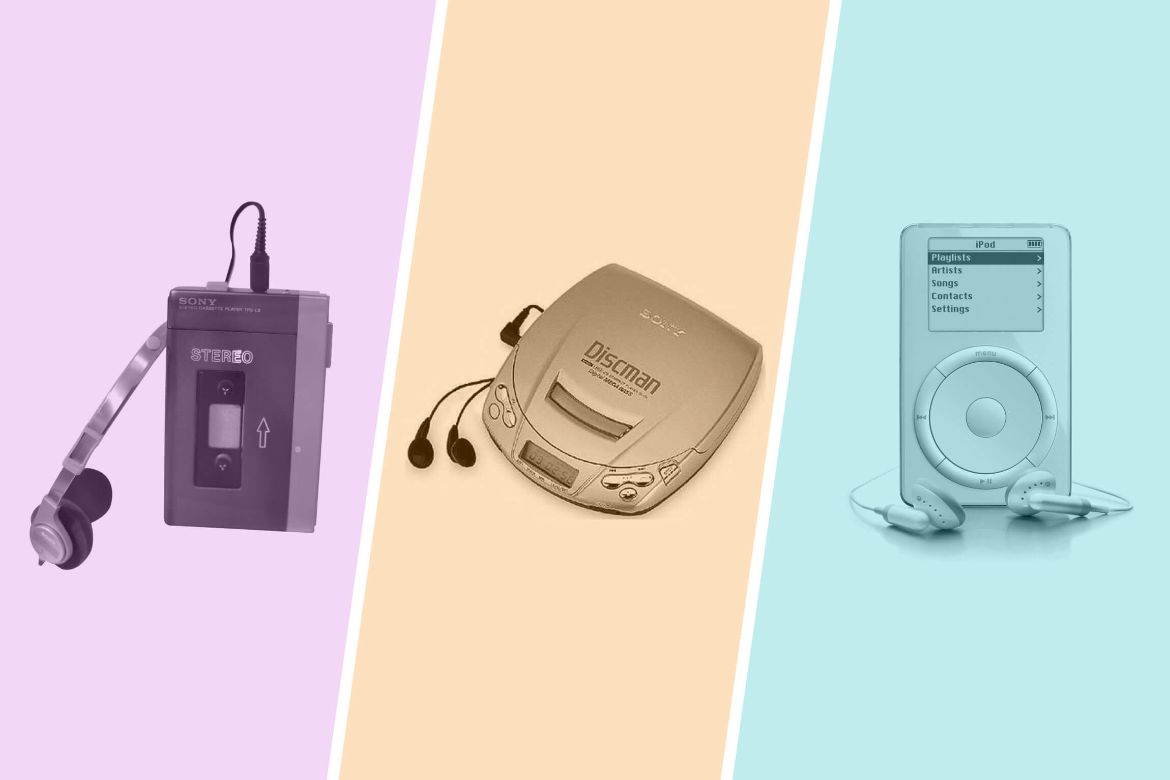 JavaPodz's tweet card. How did people watch videos, listen to music or access the internet in other generations?