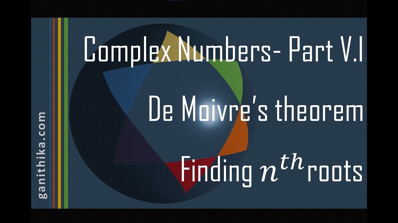 ganithika's tweet card. Complex Numbers Part 5.1: Finding nth Roots of Complex Numbers using...