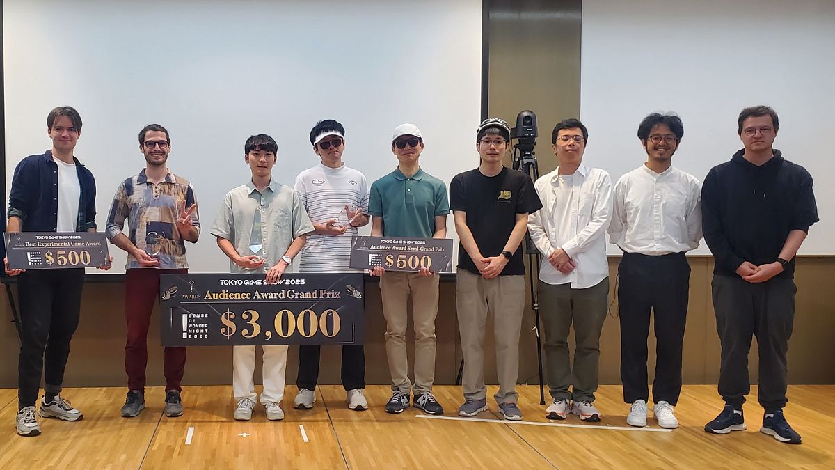 stormmedia_jp's tweet card. 東京ゲームショウ2025（TGS2025）の公式インディーイベント「センス・オブ・ワンダー ナイト 2025（SOWN2025）」において、台湾チーム「文字遊戯」による作品《Word Game》がBest Game Design Award（ベストゲームデザイン賞） を受賞した。独創的なゲーム性が高く評価され、台湾インディーゲームの存在感を示した。また、本作......