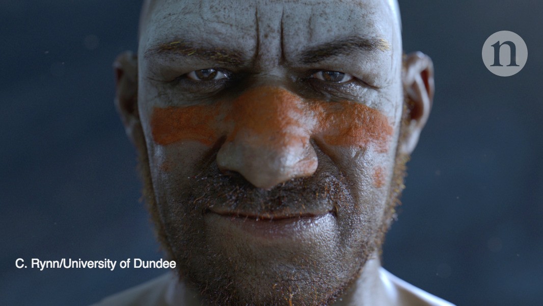 Katerina__Douka's tweet card. Nature - Genetic analysis uncovers a direct descendant of two different groups of early humans.