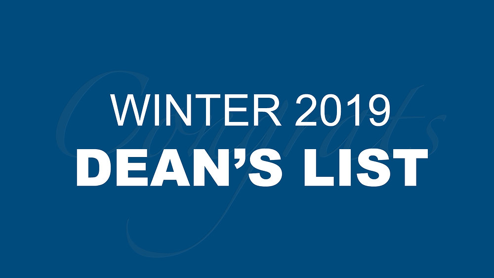 ICO_Optometry's tweet card. The following students achieved superior academic performance in the Winter 2019 quarter by earning a quarterly GPA of 3.50 or better and no grade below a B or H (honors) in all third- and fourth-y...