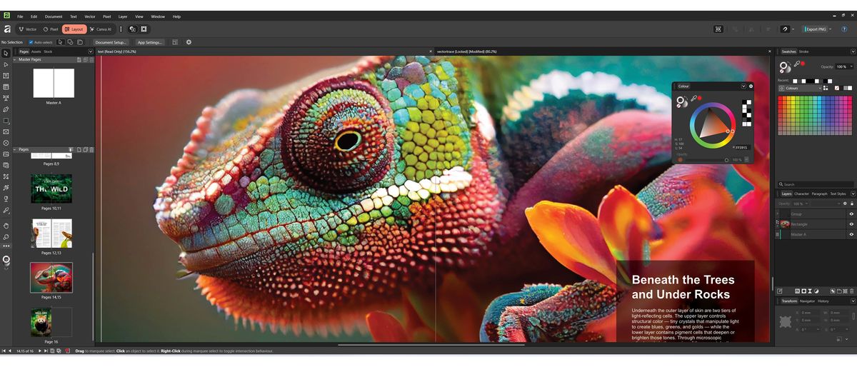 ComputerArts's tweet card. Canva bought Serif and made the Affinity software free. Luckily, it's just as great as it always was.