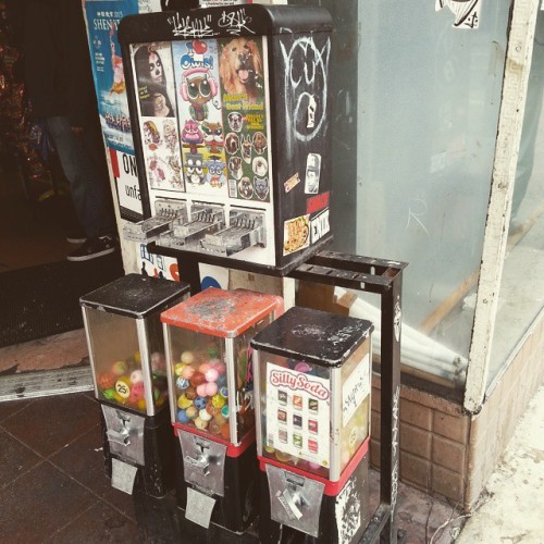 jephfoust's tweet card. fresh vending machine with an even fresher #Eazy-E sticker on the side #tenderloin #SanFrancisco