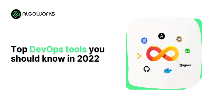 algoworks's tweet card. DevOps technologies are important for faster software development of new products and easier maintenance of existing deployments using top DevOps tools.
