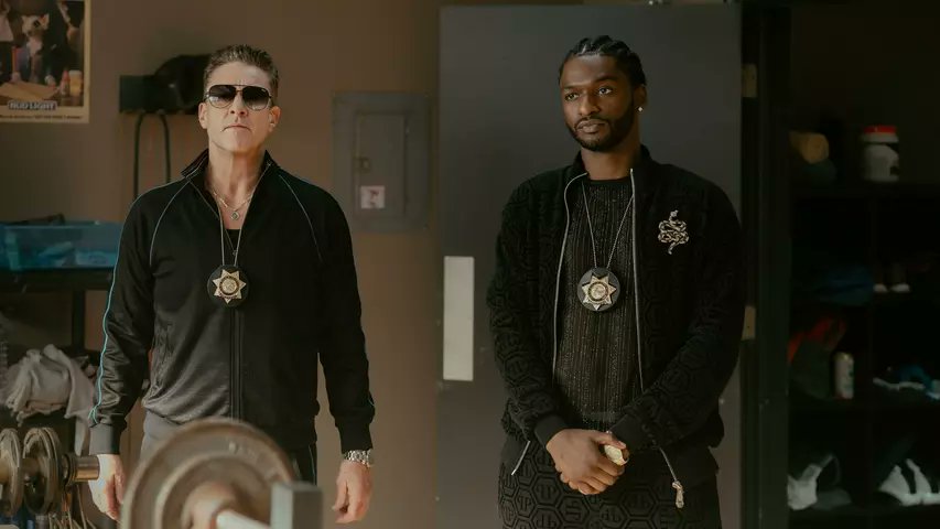 geekztor's tweet card. Dwight moves to reopen his distillery. Tyson, Goodie & Spencer run a sting.