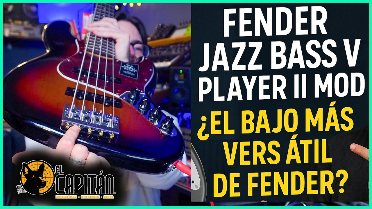 EfectosCluster's tweet card. FENDER PLAYER II MODIFIED JAZZ BASS 🎸 ¿El mejor bajo calidad/precio?...