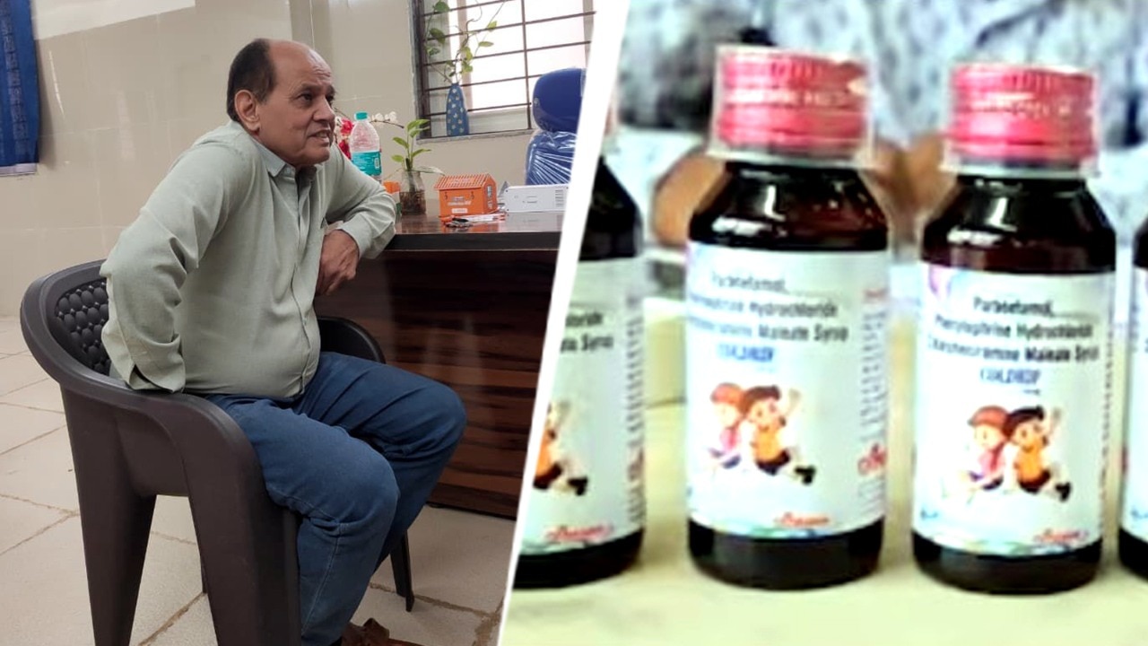 rob_chatterjee's tweet card. Police have arrested Dr Praveen Soni, who prescribed the cough syrup to children, and registered a case against him and Sresun Pharmaceuticals, the Tamil Nadu-based manufacturer of the 'Coldrif'...