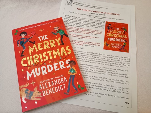TStrawberryPost's tweet card. A look at a new children’s book with a festive theme from publisher Simon & Schuster which has some brilliant and different characters