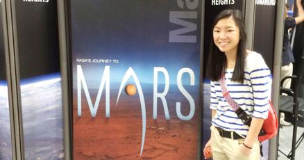 rocket21's tweet card. Aspiring young scientist Adia Bulawa spent the weekend visiting with NASA officials in Washington, D.C., after winning the nationwide "Journey to Mars" competition last month.