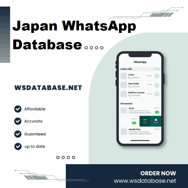 NadiaTailor's tweet card. Japan WhatsApp Number Database from WhatsApp Database. Our database provides up to 5 million verified and 95% accurate WhatsApp phone numbers
