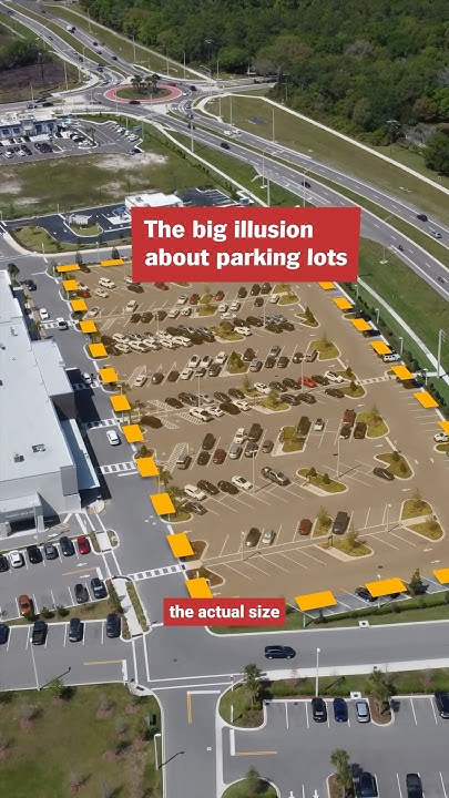 Chrestontalks's tweet card. How far you’re actually walking in a parking lot
