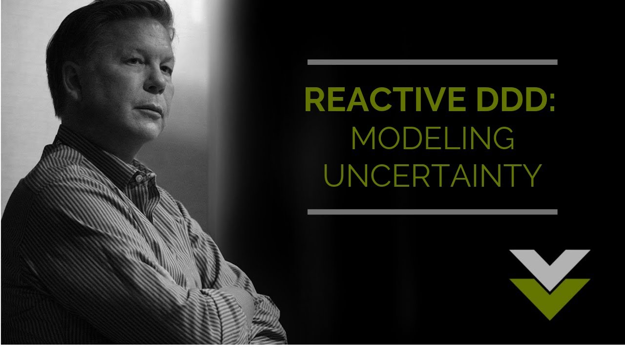 VaughnVernon's tweet card. Vaughn Vernon - GOTO, Berlin 2017 • DDD Today "Modeling Uncertainty"