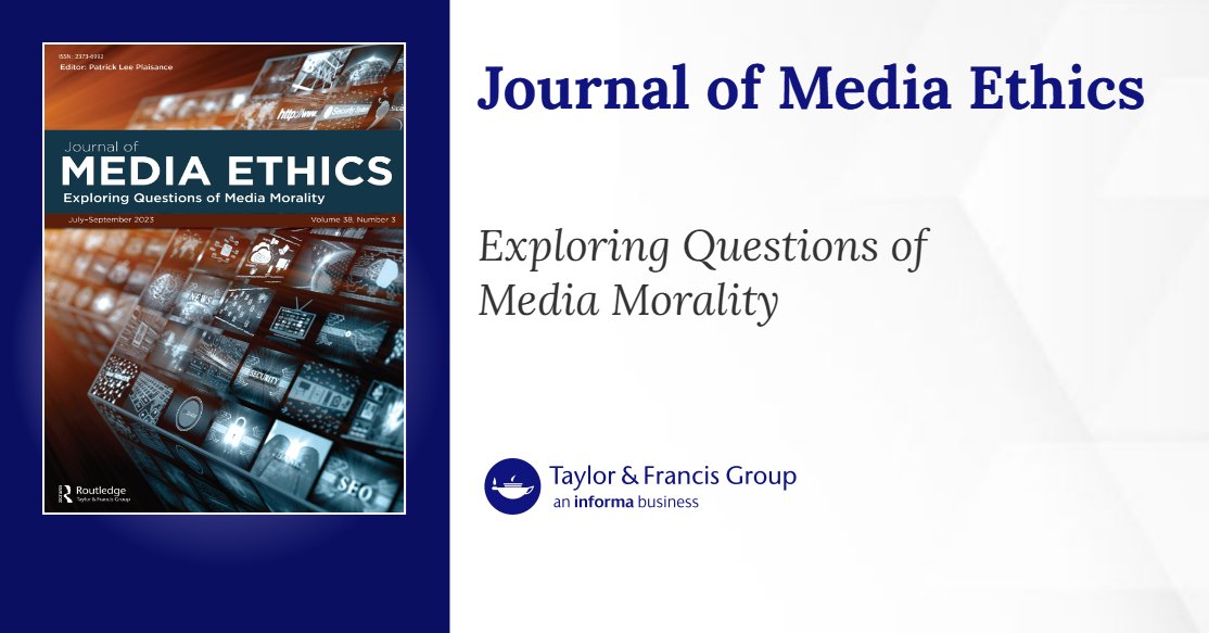bas_vanacker's tweet card. The task of media ethicists is not only to shine a light on the dilemmas facing our field, but also to point out what the moral issues of the day are. Why is it that some cases and issues appear on...