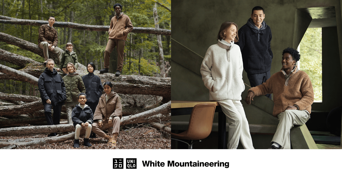 api_333's tweet card. UNIQLO and White Mountaineering 2021年秋冬コレクション。2021年秋、全国の店舗とオンラインストアにて販売予定。