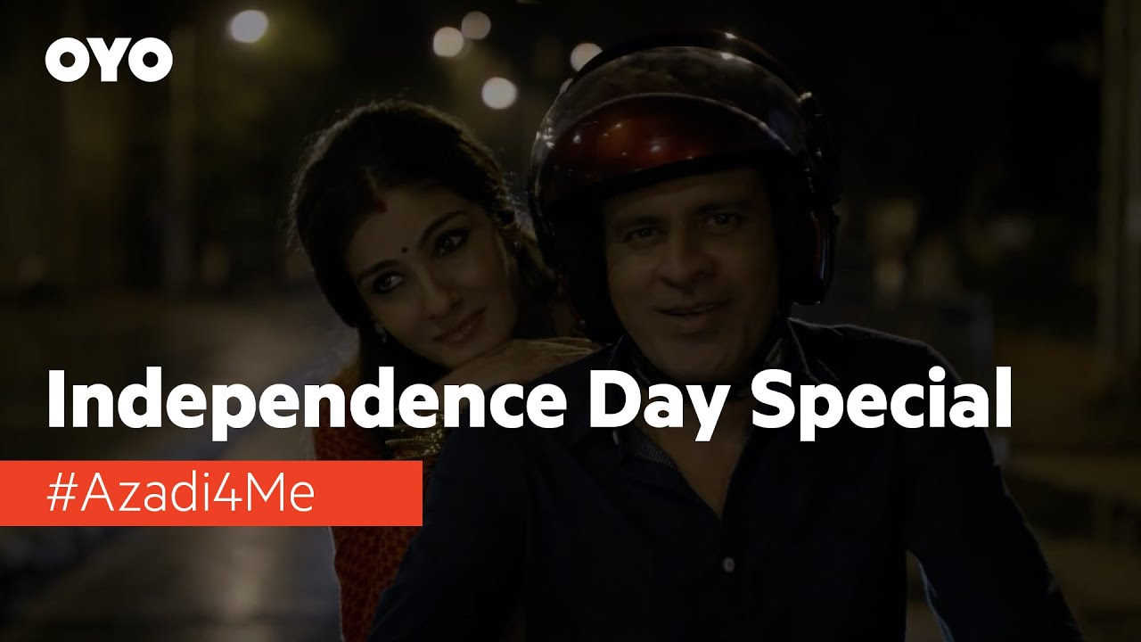 AnupamPKher's tweet card. Independence Day - Short Film by OYO | Manoj Bajpayee and Raveena...