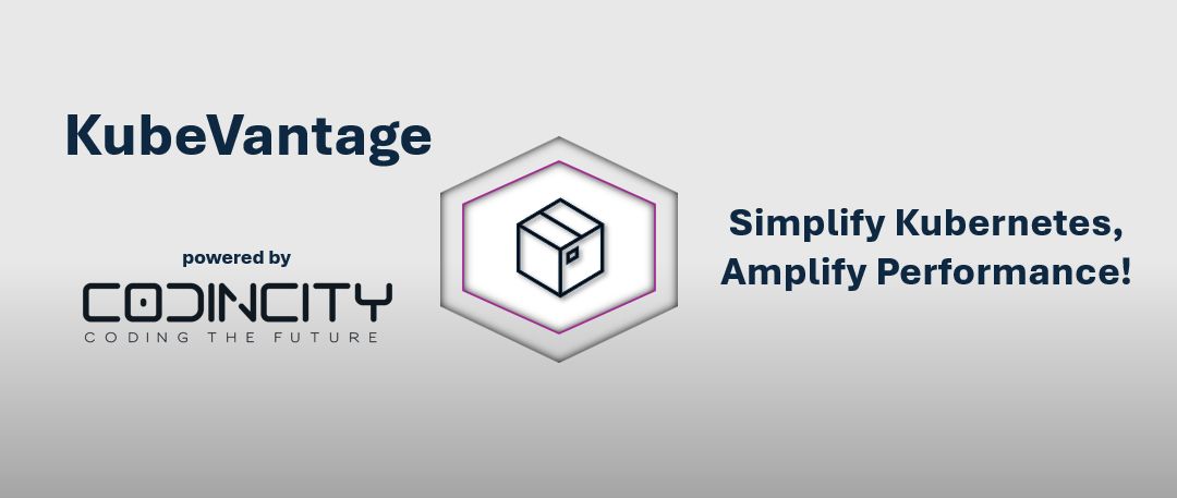 codincity's tweet card. Codincity is thrilled to launch another productized solution accelerator #KubeVantage designed to enhance #container #management. #KubeVantage empowers clients to: a) Efficiently migrate, manage,...