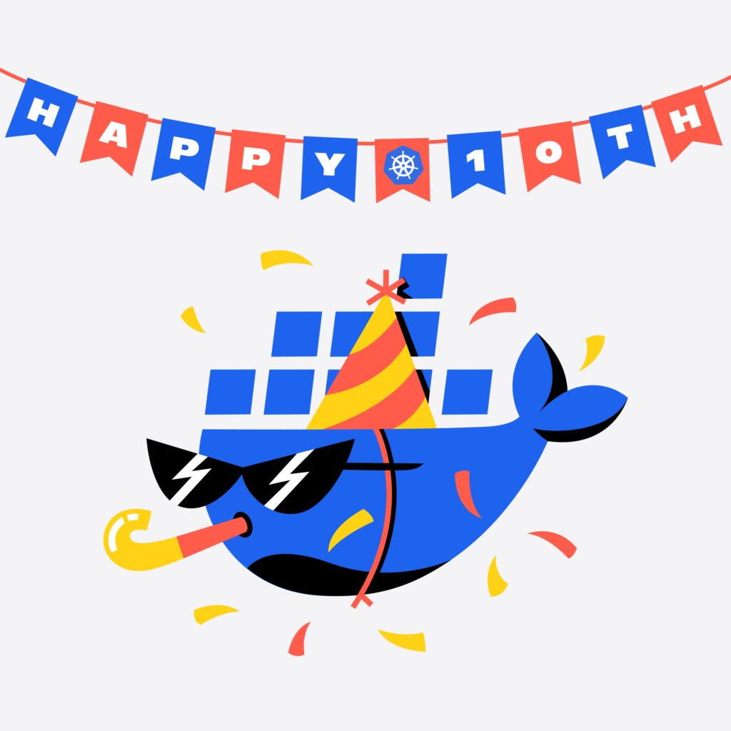 NaveenS16's tweet card. Reflecting on the monumental announcement of Kubernetes at DockerCon on June 10th, 2014, Docker CEO Scott Johnston celebrates its transformative impact on container orchestration and modern applica...