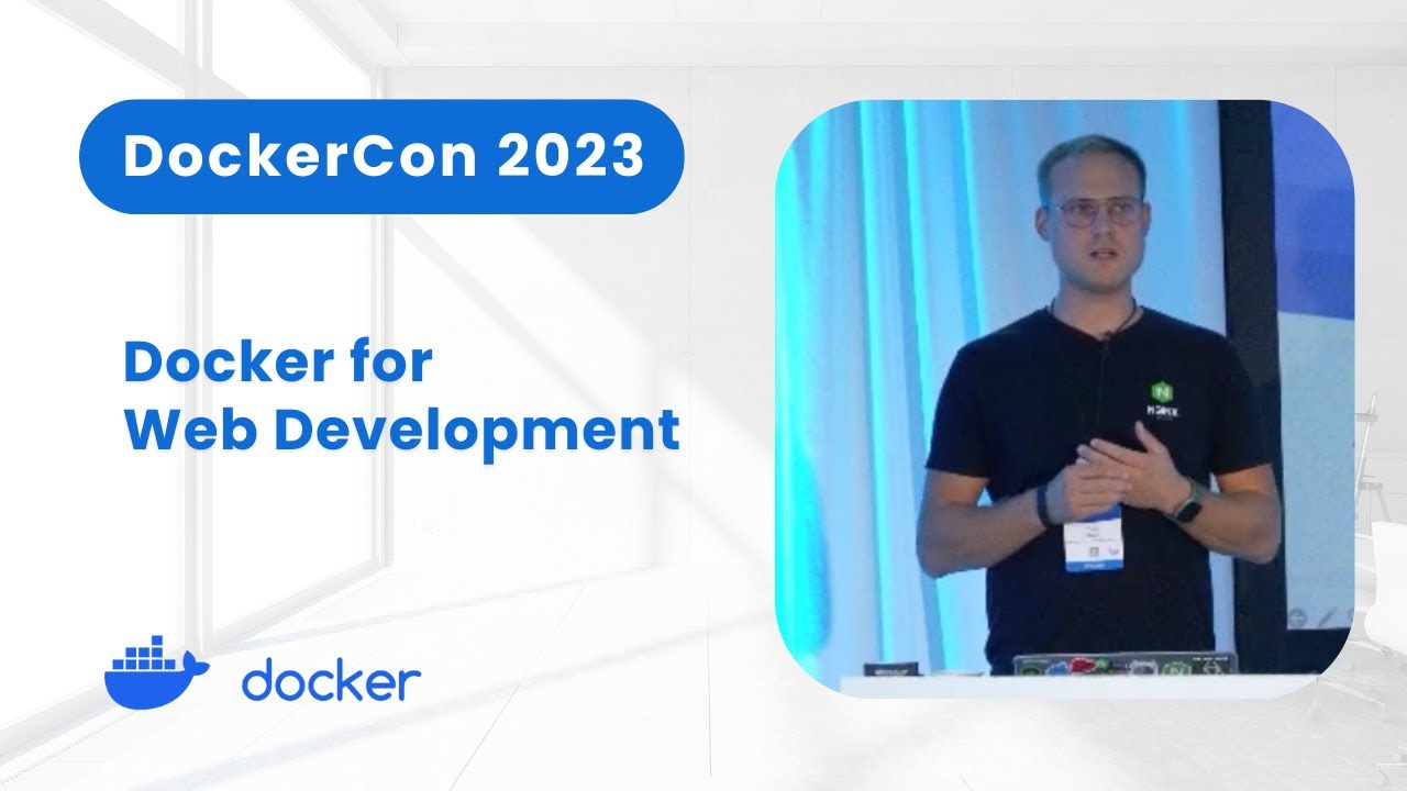 NaveenS16's tweet card. Docker for Web Development | Workshop (DockerCon 2023)