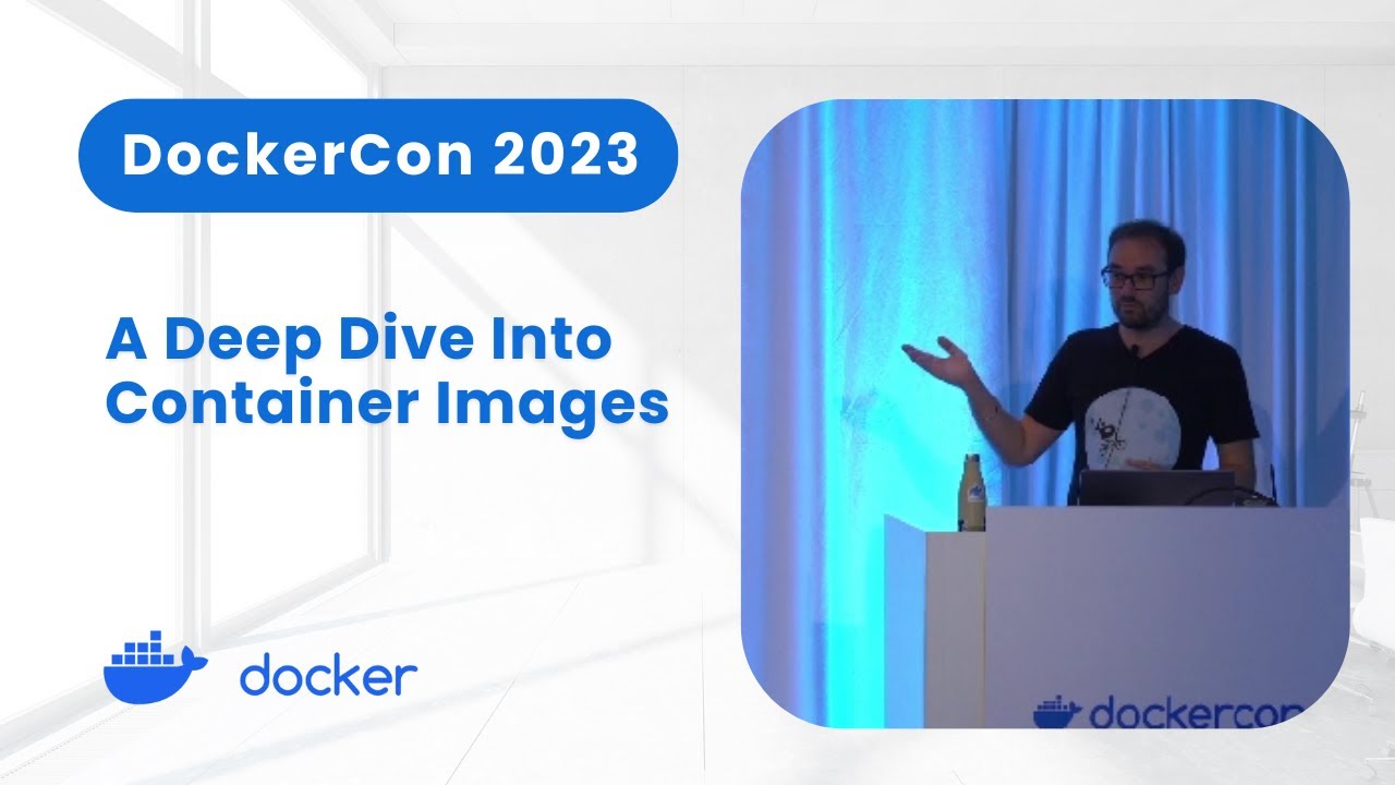 NaveenS16's tweet card. Container Images Deep Dive (DockerCon 2023)