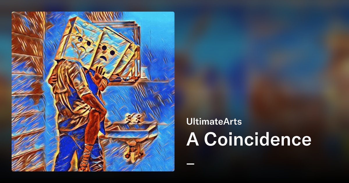 imMetaByte's tweet card. Art has a story to tell, the only serious thing in the world. And the artist is the only person who is never serious.