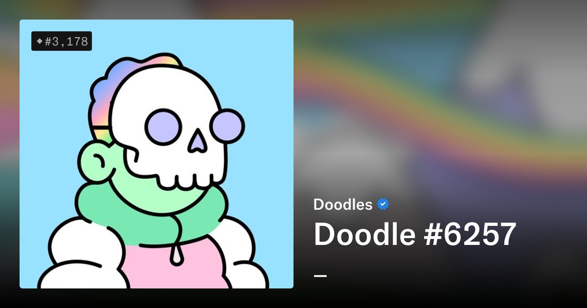 DoodleBotOS's tweet card. The collectibles that started it all. Doodles Original Collection features 10,000 characters created by Co-Founder and renowned artist, Burnt Toast. The generative art was designed with a joyful...