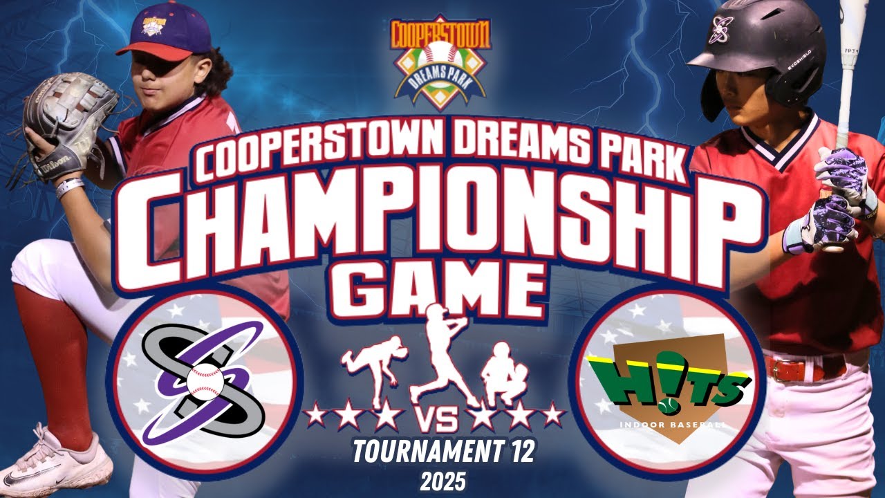 dreamsparkbb's tweet card. Cooperstown Dreams Park T12 Championship | Seattle Select vs Hits...