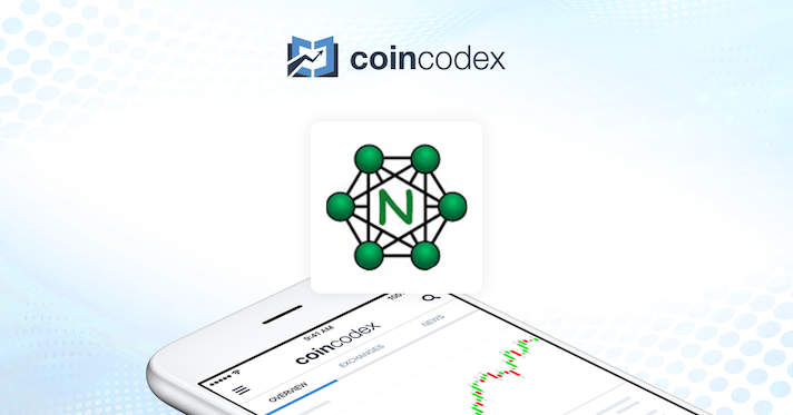 CoinCodex's tweet card. NEURONET is the cryptocurrency exchange of the future. NEURONET creates an ecosystem that allows you to get the best conditions for working with cryptocurrencies: → Exchange of various cryptocurren...