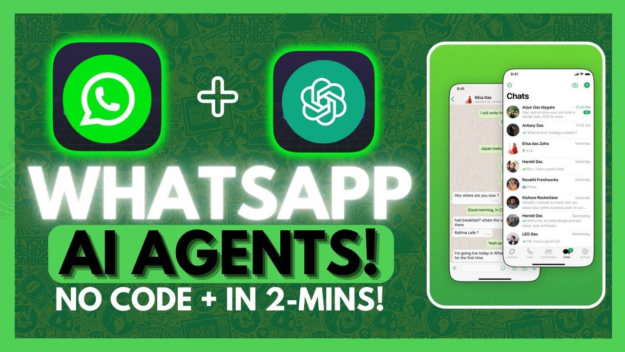 jcarlosc70's tweet card. Learn how to build a WhatsApp chatbot to improve your communications to enhance your brand or business. This 2 minute project offers a great