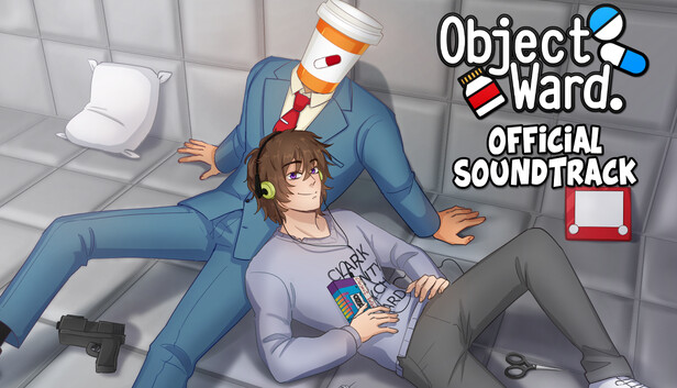 ThugzillaDev's tweet card. The official soundtrack for Object Ward, composed by Red Robotrix.