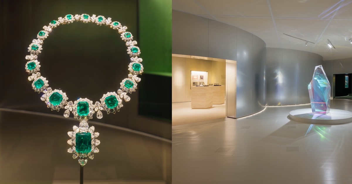 shing2shing's tweet card. 「ブルガリ（BVLGARI）」による日本における過去最大の展覧会「ブルガリ カレイドス 色彩・文化・技巧」が9月17日、東京・国立新美術館で開幕した。同ブランドが日本で展覧会を行うのが10年振り。“色彩”をテーマにした展示は、「ブルガリ」のヘリテージ・コレクションと個人蔵から選び抜かれた約350点のジュエリーと、現代アーティストの森万里子、中山晃子、ララ・ファヴァレット（Lara...