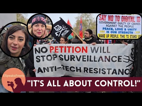 robinmonotti's tweet card. HUGE Digital ID Protest and March! - Full Report!