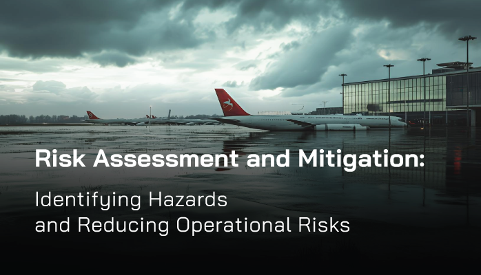 SMS_Pro's tweet card. Learn how aviation safety managers can identify hazards and reduce risks through effective risk assessment and mitigation strategies.