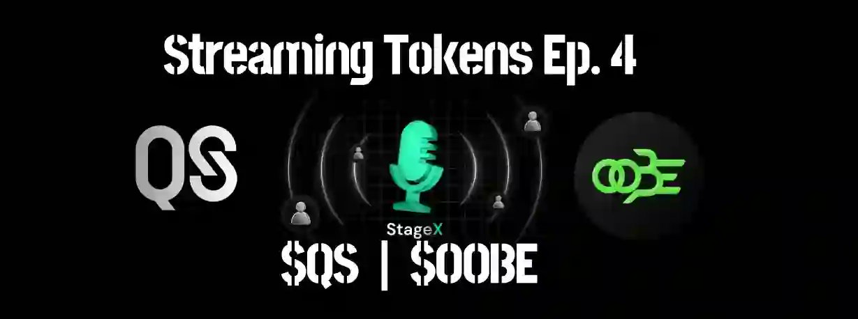 OOBEonSol's tweet card. Another session hosted by me presenting good teams and tokens! This time I have the $QS team and $OOBE team, this will be a legendary session! Don`t miss it!