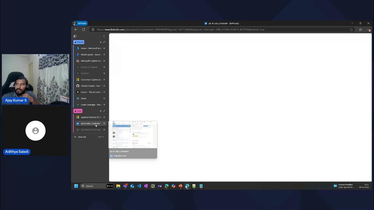 TechPrimers's tweet card. Azure AI Cohort - Session 8