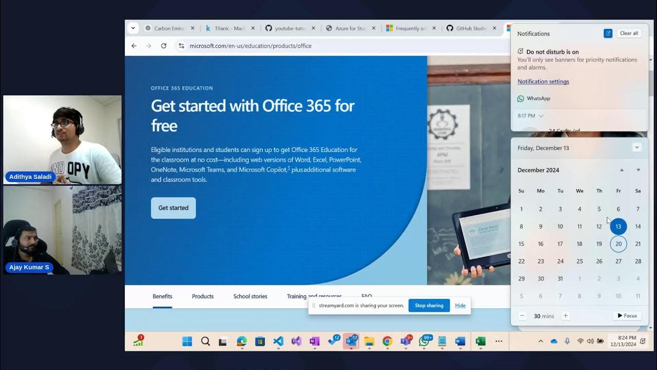 TechPrimers's tweet card. Azure AI Cohort - Session 3