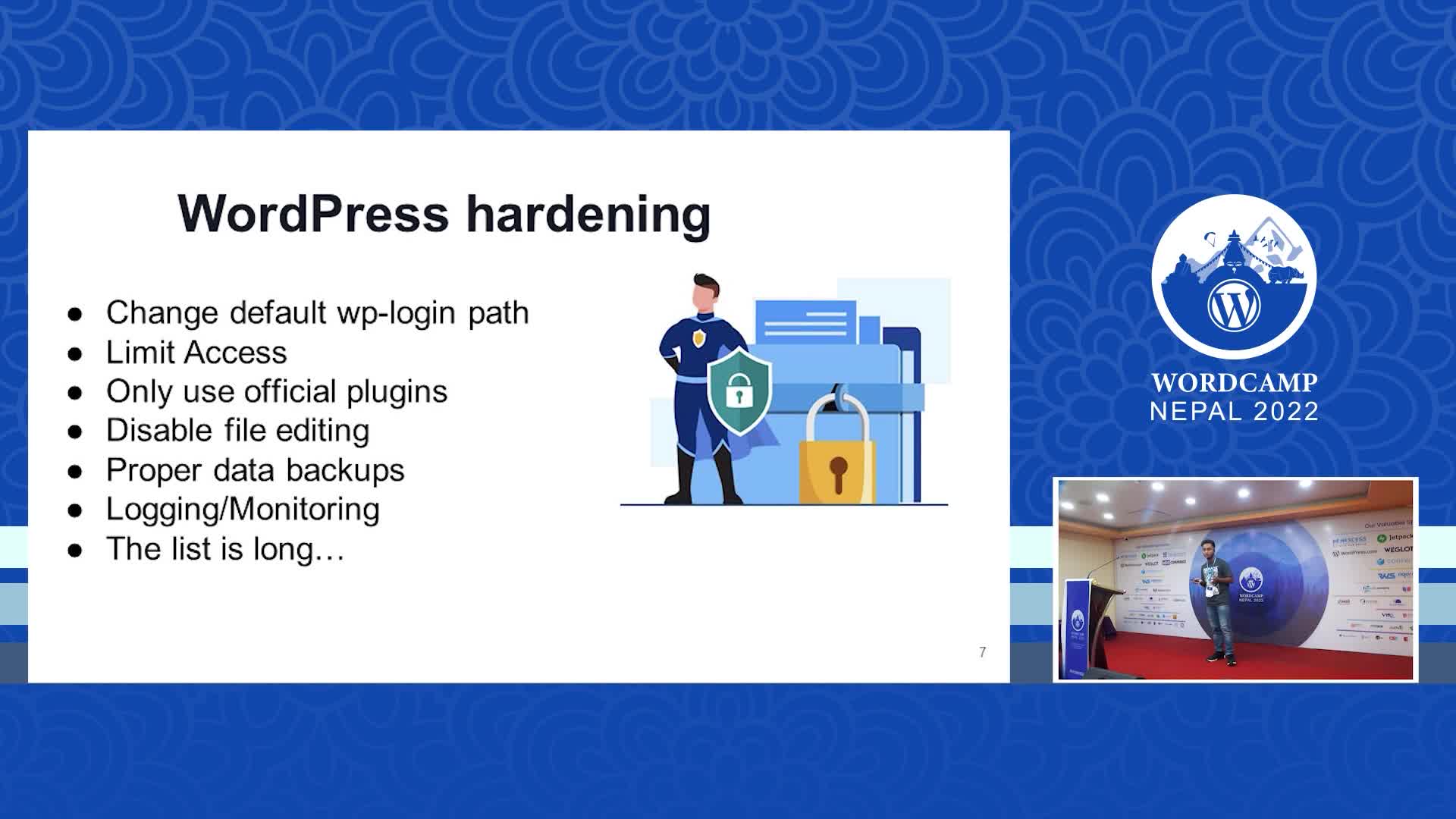 MRCodedBrain's tweet card. Santosh Bhandari: WordPress Application Security