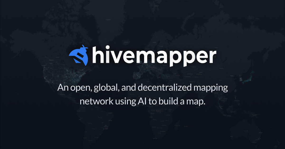 HivemapperCS's tweet card. Join Hivemapper’s global network of people, cameras, and apps to map the world in real time. Built by thousands, growing by millions — explore our live coverage now.