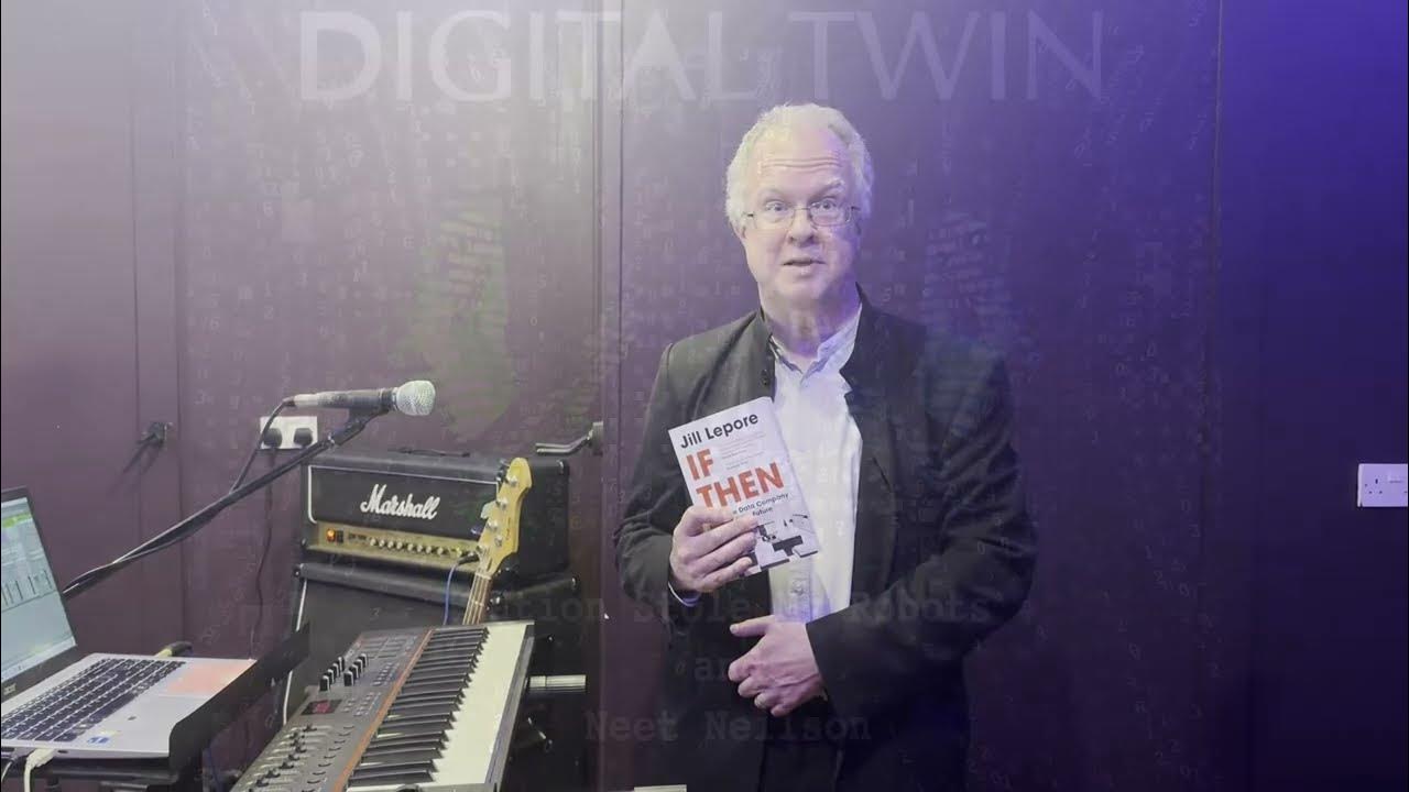 StolenRobots's tweet card. Digital Twin an intro