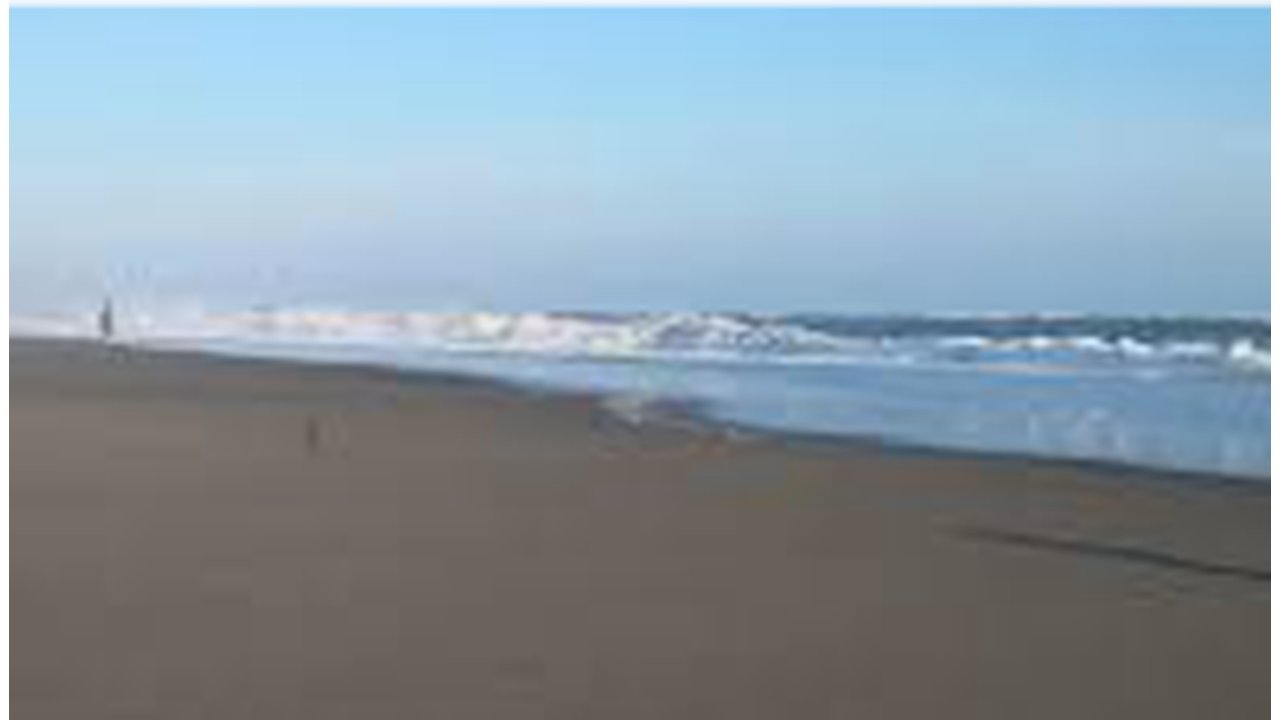 HirokiKazima25's tweet card. マインラボ社製金属探知機を使って砂浜を探索していく