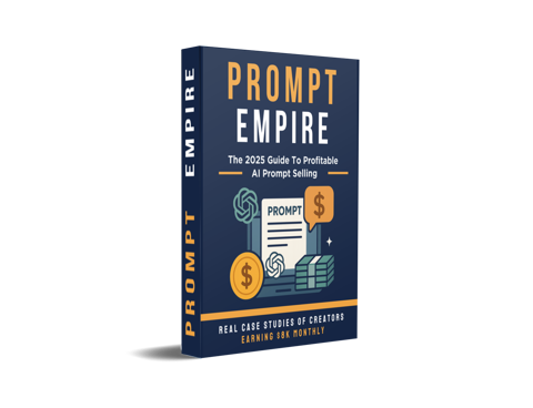 zero2stax's tweet card. Prompt Empire – The 2025 Guide to Profitable AI Prompt Selling Stop chasing viral hacks. Start building a real digital asset. This ebook is your roa...
